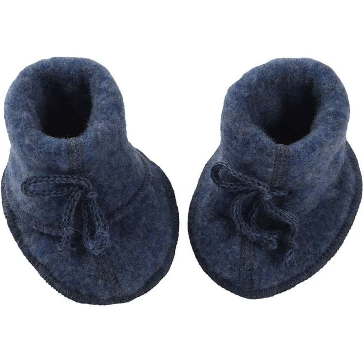 Engel Natur Baby Uldfutter - 100% Økologisk Merino - Blue Melange