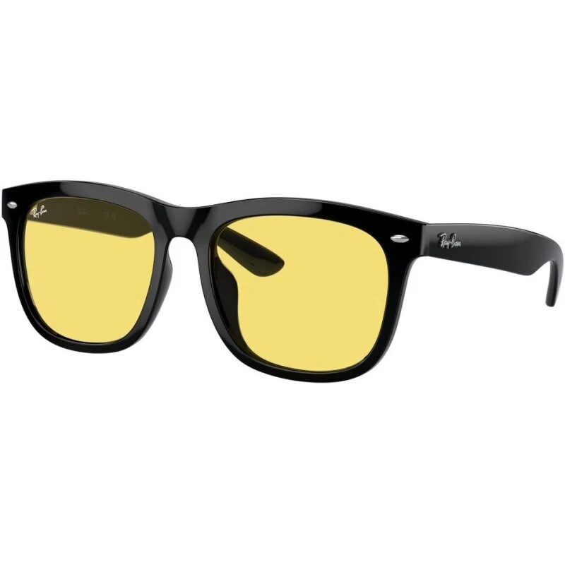 Ray-Ban RB4260D 601/85 57 – Sort stel med gule linser