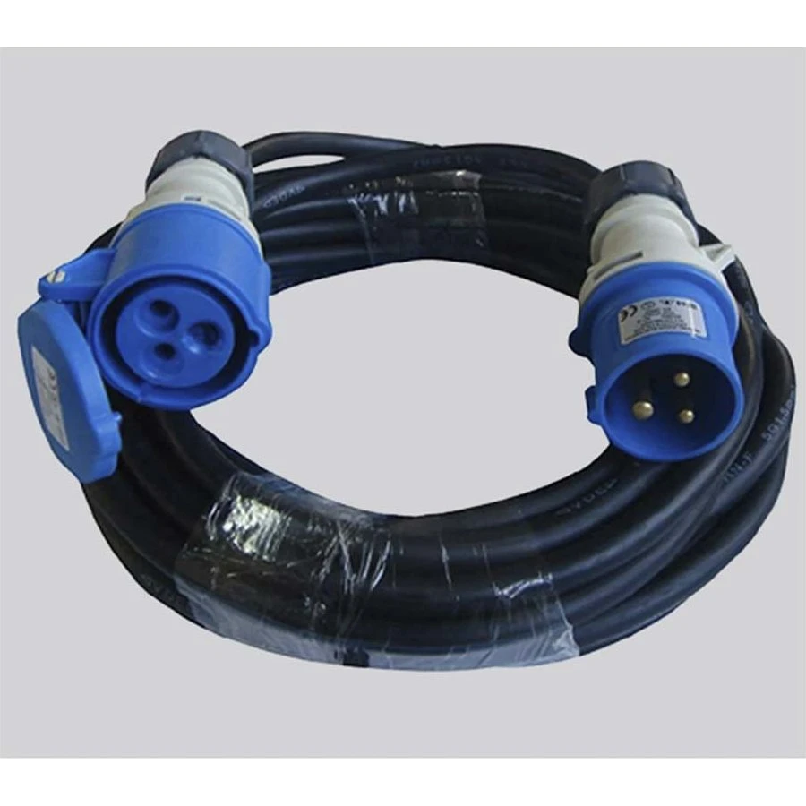 Solar Forlængerkabel 10m H07RN-F 3G2,5 mm² 16A CEE 230V