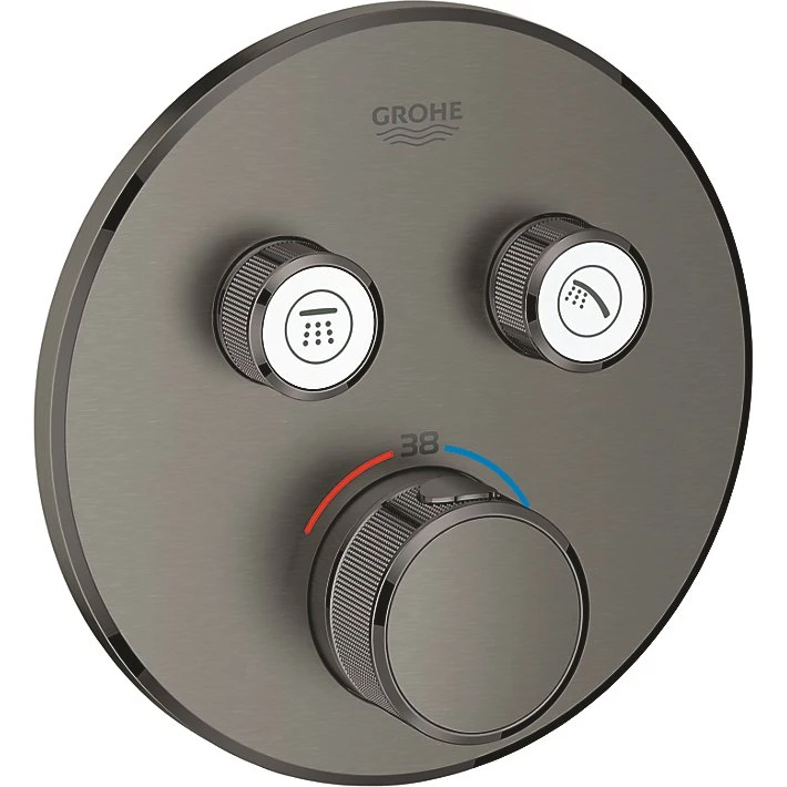 GROHE Grohtherm SmartControl termostatarmatur, Børstet Hard Graphite