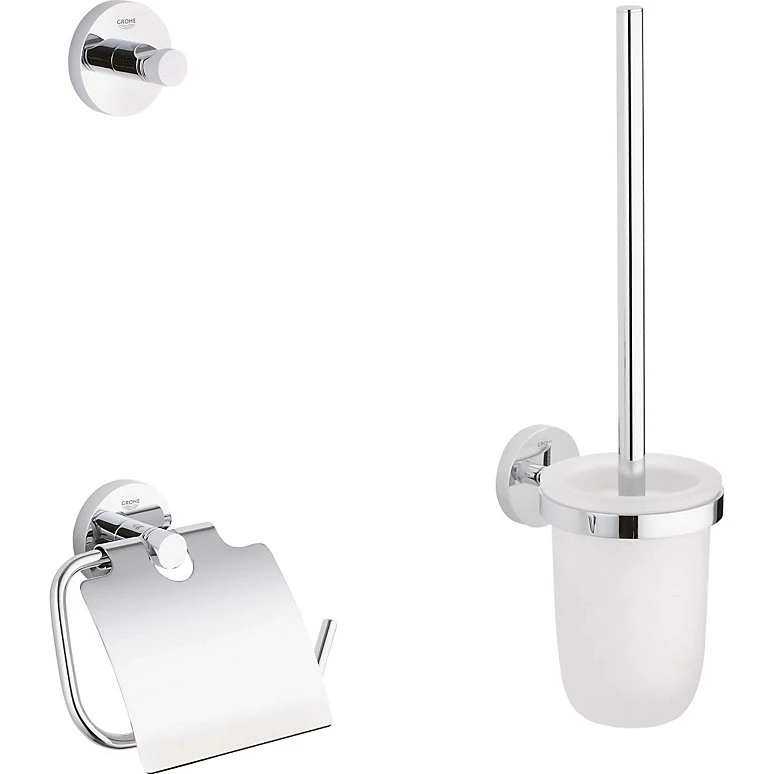 GROHE Essentials 3-in-1 tilbehørssæt i krom