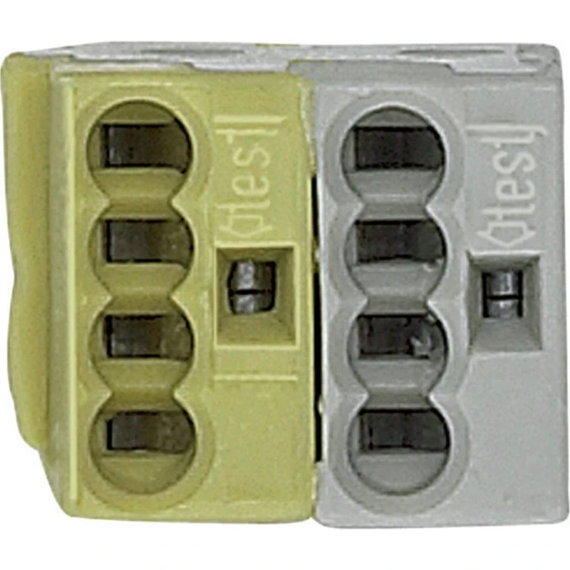 KNX Tilslutningsklemme Gul/Hvid, 24V AC/1A, 50 stk.