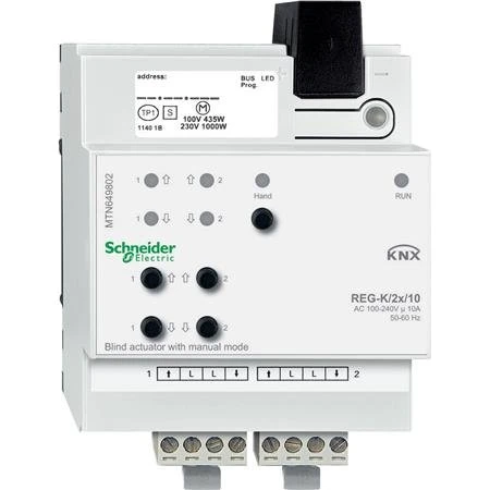 Schneider Electric KNX Persienne modul 2x/10 DIN-skinne