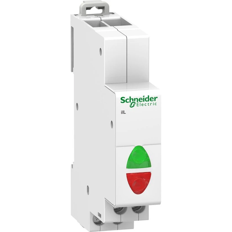 Schneider Electric iIL Signallampe Rød+Grøn LED 12-48V 18mm