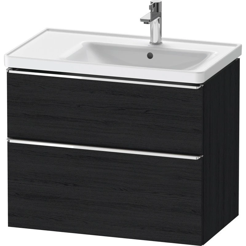 Duravit D-Neo underskab, 78,4x45,2 cm, sort eg/krom