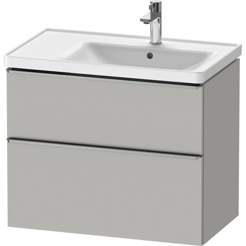 Duravit D-Neo underskab 78,4x45,2 cm, mat grå/stål