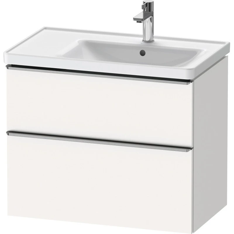 Duravit D-Neo underskab, 78,4x45,2 cm, mat hvid/stål