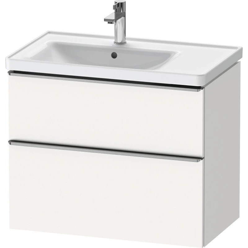 Duravit D-Neo underskab 78,4x45,2 cm, mat hvid/stål