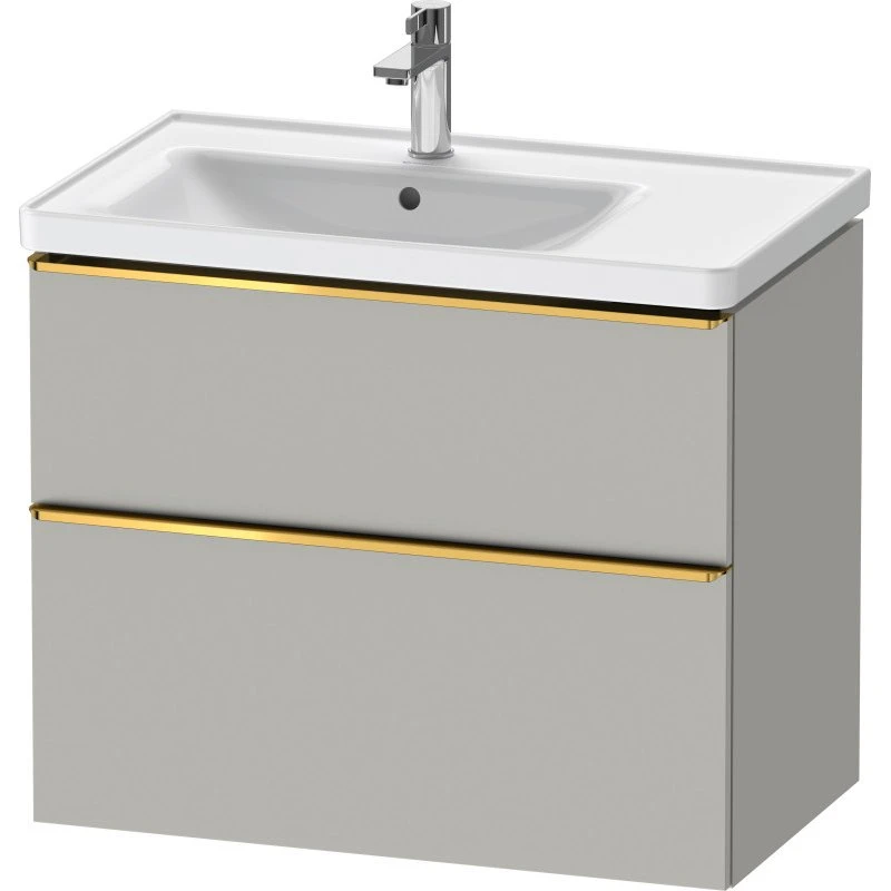 Duravit D-Neo underskab 78,4x45,2 cm mat grå/guld