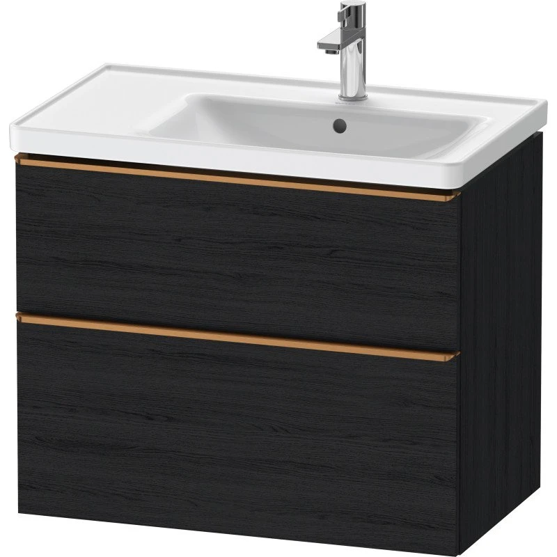 Duravit D-Neo underskab 78,4x45,2 cm sort eg/bronze