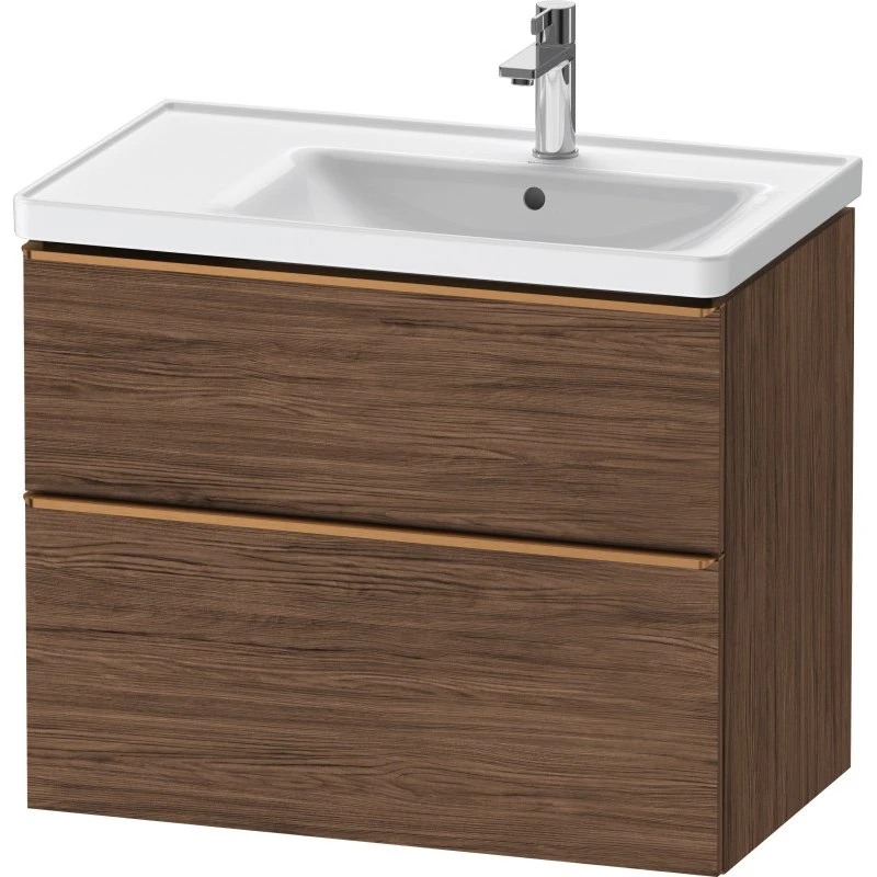 Duravit D-Neo underskab, 78,4x45,2 cm, mørk valnød/bronze