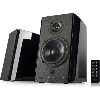Edifier R2000DB Trådløse Boghylde Højttalere - Sort (120W)