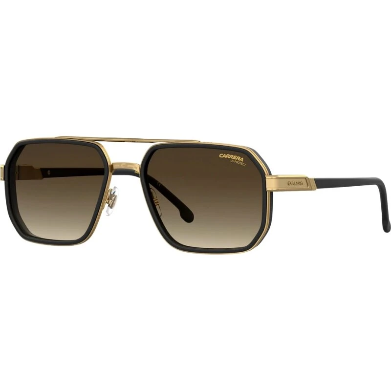 Carrera 1069_S herre solbriller — mat sort/guld, metal, UV400