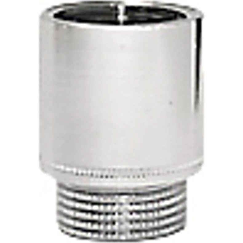 Haneforlænger 3/8'' x 30 mm, muffe/nippel, krom