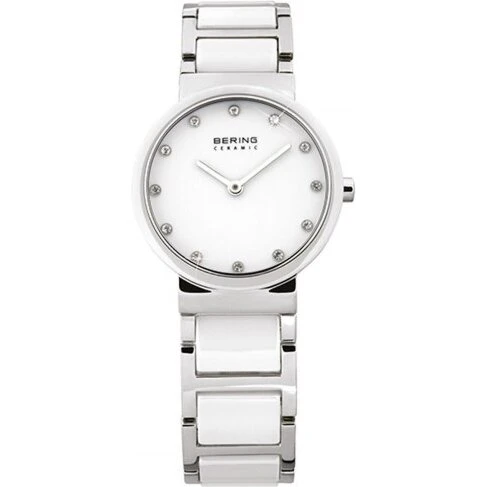 Bering 10729-754 dameur 34 mm keramisk - hvid