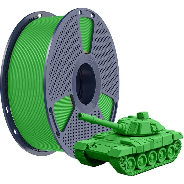 Sunlu PLA+ High-Speed Filament, Grøn, 1.75mm, 1kg