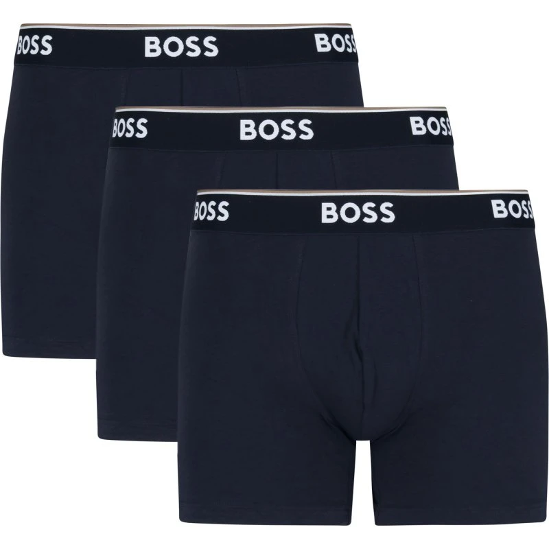 BOSS Power Boxershorts 3-pak - Navy, XL
