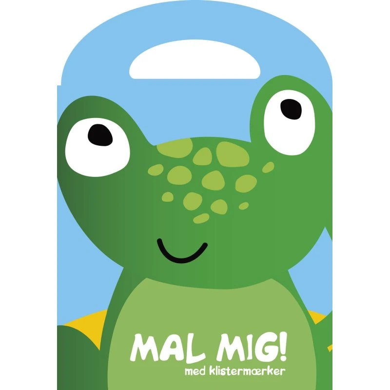 Forlaget Bolden Mal mig! Malebog med klistermærker