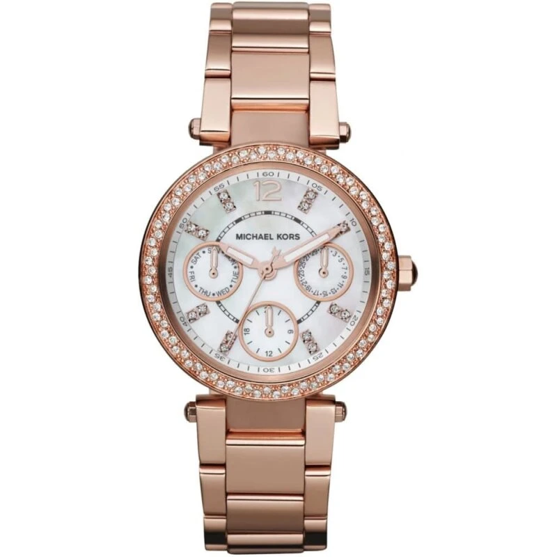 Michael Kors Parker MK5616 Dameur, Rosaguld 33 mm
