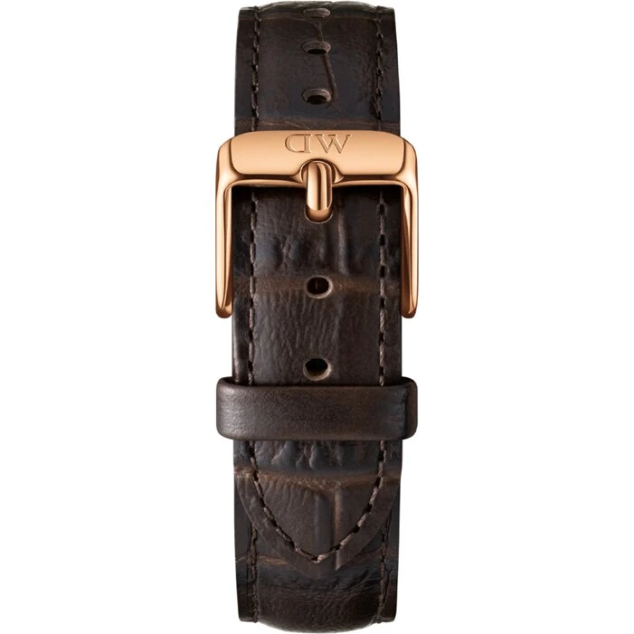 Daniel Wellington Petite York rem 14 mm – Rosegold (DW00200146)