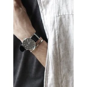 Daniel Wellington Classic Bristol 36 Rosaguldfarvet Hvid skive DW00100039