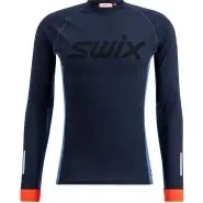 Swix Roadline Racex Long Sleeve Undertrøje - Dark Navy/Lake Blue - L