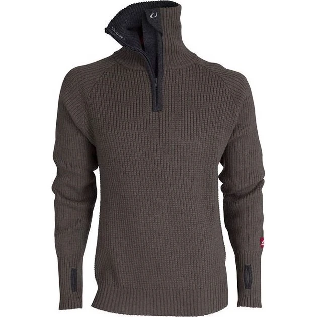 Ulvang Rav sweater med lynlås - Tea Green/Charcoal - M