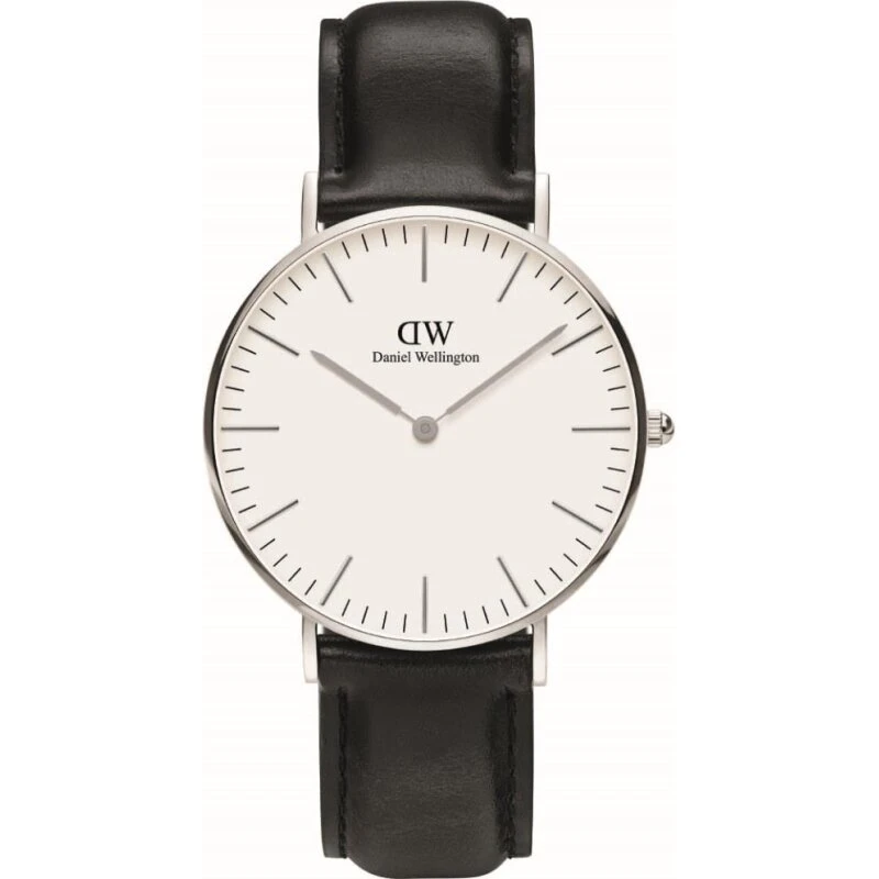 Daniel Wellington Classic 40 DW00100020 – Sort læderrem