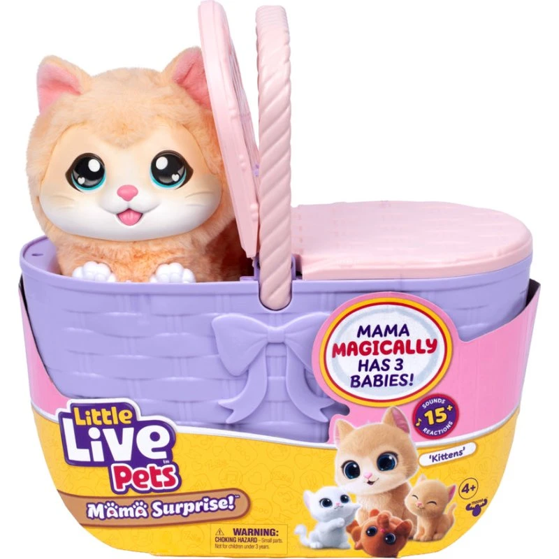 Little Live Pets Mama Surprise Mama Kitty Playset