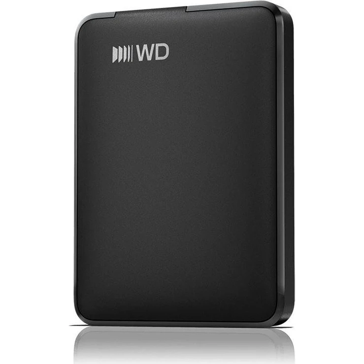 Western Digital Elements Portable 1 TB USB-C Ekstern Harddisk - Sort