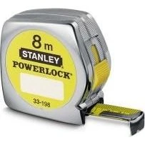 STANLEY Powerlock målebånd 8 m x 25 mm