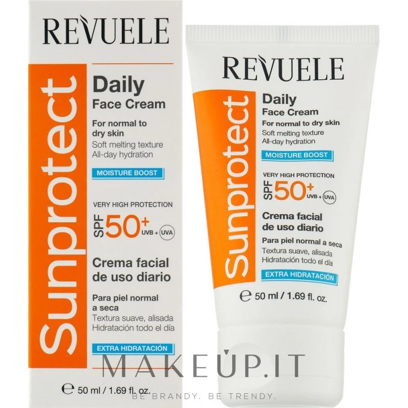 Revuele Sunprotect Boost fugtgivende dagcreme SPF 50+ 50 ml