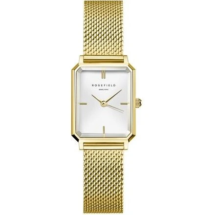 Rosefield Octagon OCGSG-O65 dameur, champagne/guld 23x29 mm