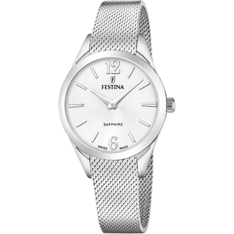 Festina Swiss Made Grace F20076/1 dameur 32 mm, stål