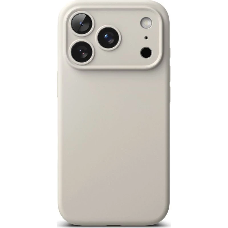 Ringke Silicone Magnetic MagSafe Case til iPhone 17 Pro - Beige