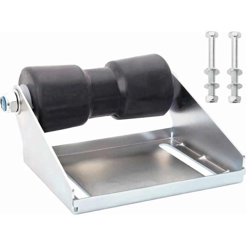 vidaXL Bådtraileroller med beslag, 20,3 cm, Galvaniseret stål