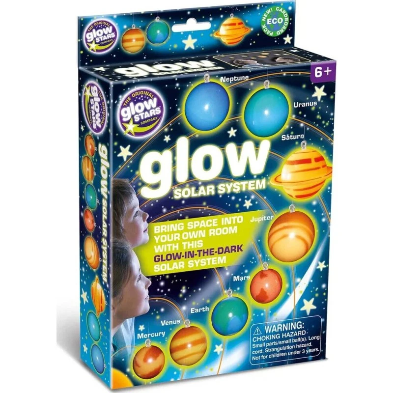 Brainstorm Glow Solar System - Selvlysende Solsystemmodel