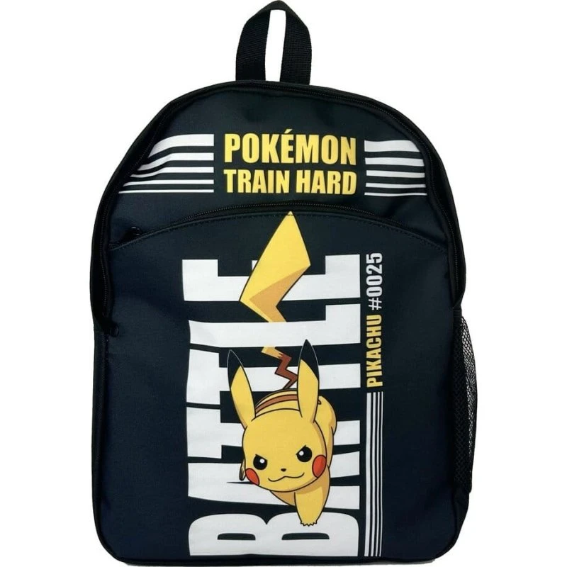 Mad Monkey Pokemon Pikachu Rygsæk - Sort
