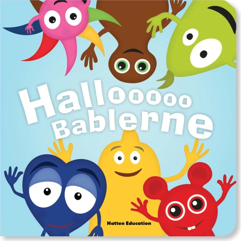 Hallooooo Bablerne - Farverig børnebog til små børn