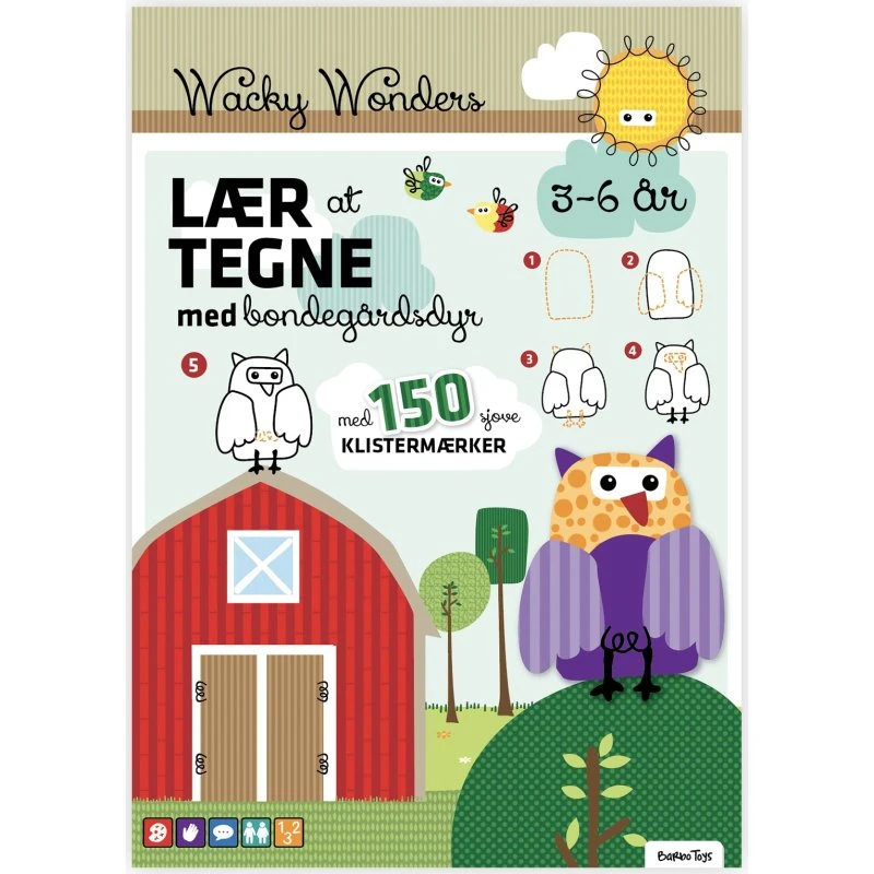Wacky Wonders - Lær at Tegne med Dyrevenner
