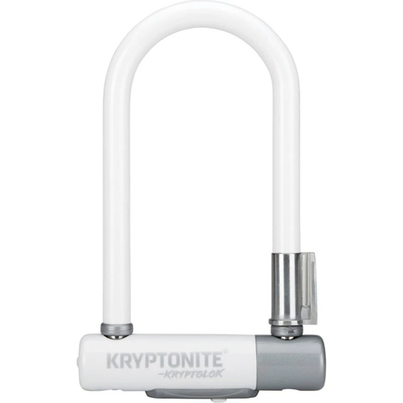 Kryptonite Bøjlelås 2 Mini7, Hvid