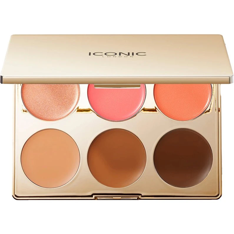 ICONIC LONDON Multi-Use Cream Blush & Bronze Palette - 19,2 g