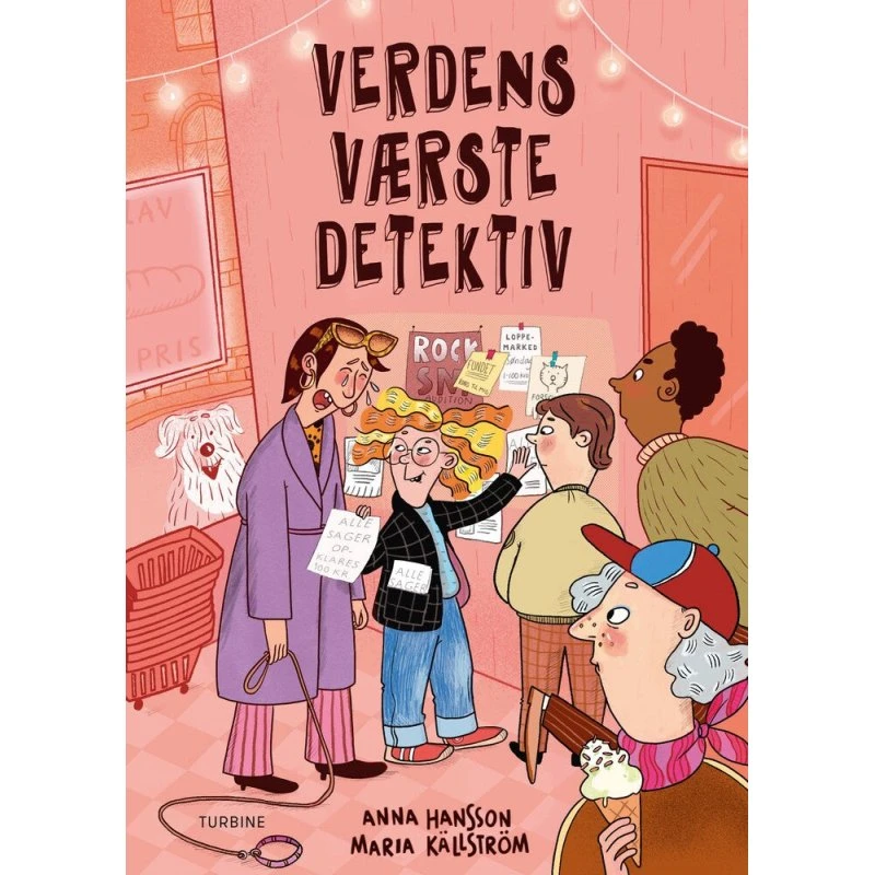 Verdens værste detektiv - Anna Hansson - Børnebog