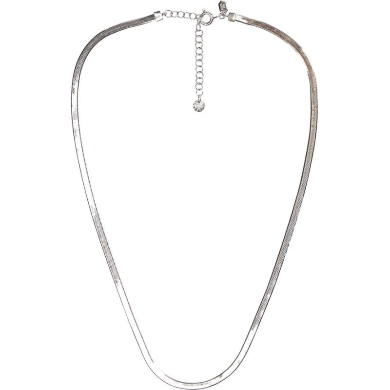 Maria Black Mio Chain halskæde 40–45 cm – sterlingsølv/forgyldt