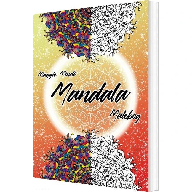Maggie Mindi Mandala Malebog - 50 Illustrationer
