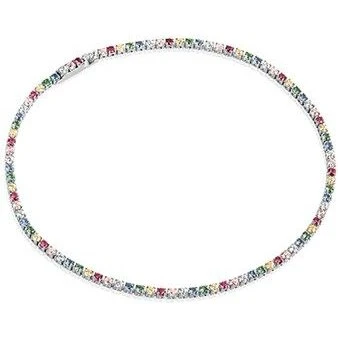 Sif Jakobs Ellera armbånd, forgyldt med multifarvede zirkoner