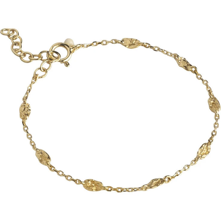 Enamel Copenhagen Kia armbånd, 18K forgyldt sterlingsølv, 16+3 cm