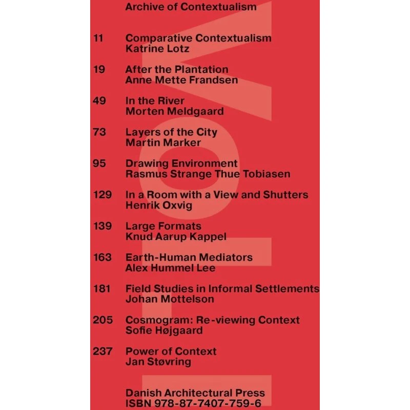 Archive of Contextualism - Henrik Oxvig - Danish Architectural Press