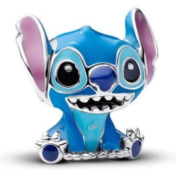 Pandora Disney Stitch charm i sølv med blå emalje 793815C01