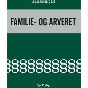 Lovsamling 2026 - Familie- og arveret - Nikolaj Maul Sørensen